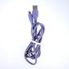 maXlife MXUC-04 USB-C kábel 1m OEM0100851 fialová