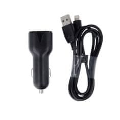 maXlife MXCC-01 autonabíjačka USB 2.1A lightning OEM0400064 čierna