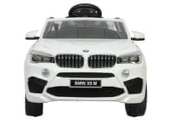 Lean-toys BMW X5 M batéria auto biela
