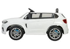 Lean-toys BMW X5 M batéria auto biela