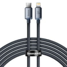 shumee Kábel pre rýchle nabíjanie a prenos dát USB-C Iphone Lightning 20W 2m čierny