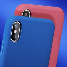 FORCELL Puzdro SILICONE LITE pre SAMSUNG Galaxy S10 modrá