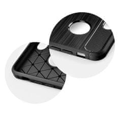 PS Puzdro CARBON pre Apple iPhone 5/5S/SE čierna