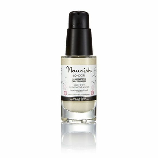 Nourish London Prejasňujúci krém na tvár 30 ml