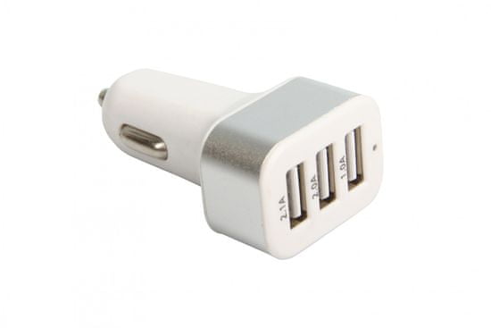 Wanpu Zástrčka do zapaľovača výstup 3 x USB