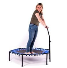 Aga FITNESS Trampolína 130 cm Modrá + držadlo