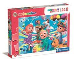 Clementoni Puzzle CoComelon a hudba MAXI 24 dielikov