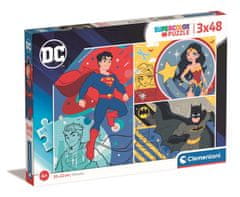 Clementoni Puzzle DC Comics 3x48 dielikov