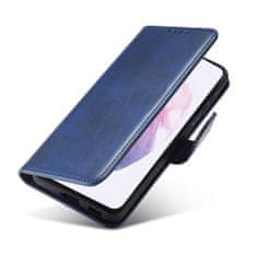 IZMAEL Magnetické Puzdro Elegant pre Samsung Galaxy S22 Plus - Tmavo Modrá KP13719