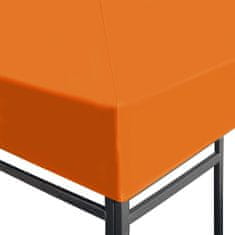 Vidaxl Strieška na altánok 310 g/m2, 3x3 m, oranžová