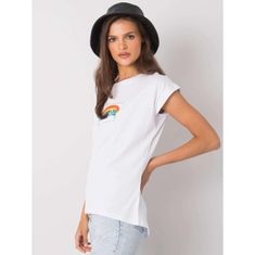 FANCY Dámske tričko s potlačou ALOHA white FA-TS-7137.29P_367528 Univerzálne