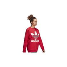 Adidas Mikina červená 152 - 157 cm/XS Oversized Swea