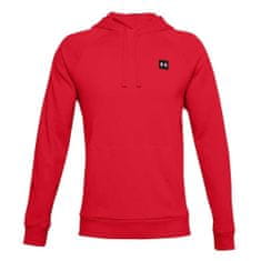 Under Armour Mikina červená 193 - 197 cm/XXL Rival Fleece Hoodie