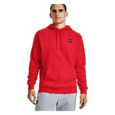 Under Armour Mikina červená 193 - 197 cm/XXL Rival Fleece Hoodie