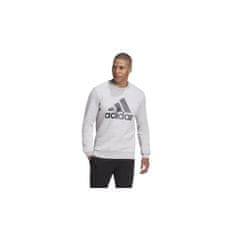 Adidas Mikina sivá 176 - 181 cm/L M MH Bos Crew FL