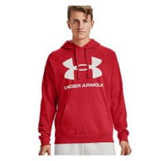 Under Armour Mikina červená 183 - 187 cm/L Rival Fleece Big Logo HD