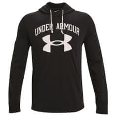 Under Armour Mikina čierna 178 - 182 cm/M Rival Terry Big Logo Hoodie