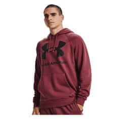 Under Armour Mikina bordó 178 - 182 cm/M Rival Fleece Big Logo HD