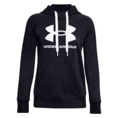 Under Armour Mikina čierna 158 - 162 cm/XS Rival Fleece Logo Hoodie