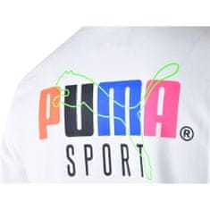 Puma Mikina biela 182 - 187 cm/L Sport Crew Sweat