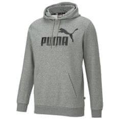 Puma Mikina sivá 182 - 187 cm/L Essential Big Logo Hoody