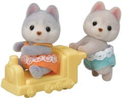 Sylvanian Families Dvojičky Husky