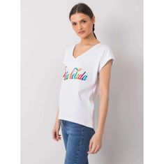 FANCY Dámske tričko s potlačou HOLLIS white FA-TS-7001.60_364047 Univerzálne