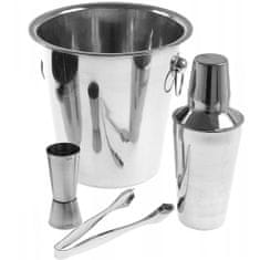 KINGHoff Barmanská sada, shaker, Koktailový bar Set 4 ks Kh-1244