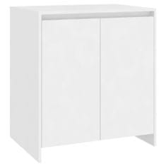 Vidaxl Komoda biela 70x40x73,5 cm drevotrieska