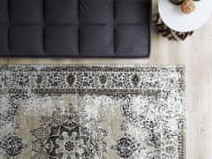 Beliani Vintage koberec 140 x 200 cm béžový/sivý ALMUS