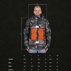 Narex CHJ vyhrievaná bunda M Camouflage bez powerbanky