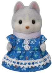 Sylvanian Families Tandemové kolo pre Husky súrodenca