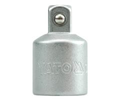 YATO Nadstavec adaptér 1/2"F - 3/8"M DIN3121 CrV50BV30