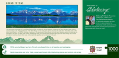 MasterPieces Panoramatické puzzle Grand Tetons National Park, Wyoming 1000 dielikov