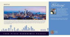 MasterPieces Panoramatické puzzle Seattle 1000 dielikov