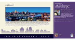 MasterPieces Panoramatické puzzle Cincinnati, Ohio 1000 dielikov