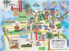Galison Puzzle San Francisco 1000 dielikov