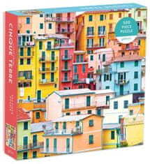 Galison Štvorcové puzzle Pozdrav z Cinque Terre 500 dielikov