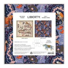 Galison Obojstranné puzzle 2v1 Liberty Maxine London 500 dielikov