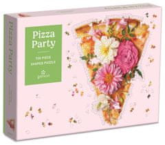 Galison Tvarové puzzle Pizza párty 750 dielikov