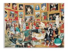 Galison Puzzle Meowsterpiece: Galéria Uffizi 1500 dielikov