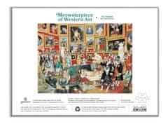 Galison Puzzle Meowsterpiece: Galéria Uffizi 1500 dielikov