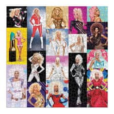 Galison Štvorcové puzzle RuPaul's Drag Race 500 dielikov