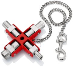 Knipex KNIPEX Kľúč na rozvodné skrine univerzálne