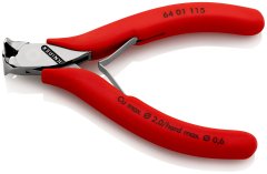 Knipex KNIPEX Kliešte cvikacie čelné pre elektroniku