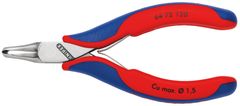 Knipex KNIPEX Kliešte cvikacie čelné so šikmými brity pre elektroniku