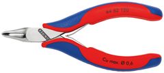 Knipex KNIPEX Kliešte cvikacie čelné so šikmými brity pre elektroniku