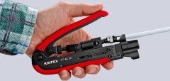 Knipex KNIPEX Nástroj kompresny pre KOAX konektory