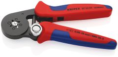 Knipex KNIPEX Kliešte samonastaviteľné bočné pre lisovanie káblových koncoviek