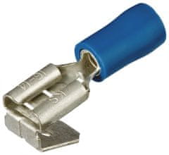 Knipex KNIPEX Dutinka nástrčná, plochá s odbočkou, izolovaná, modrá
